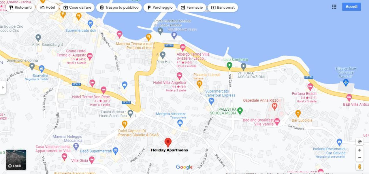 Holiday Apartments Lacco Ameno  المظهر الخارجي الصورة
